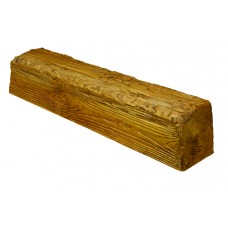 Декоративная балка из полиуретана рустик EQ 004 (2м) classic светлая 19х17